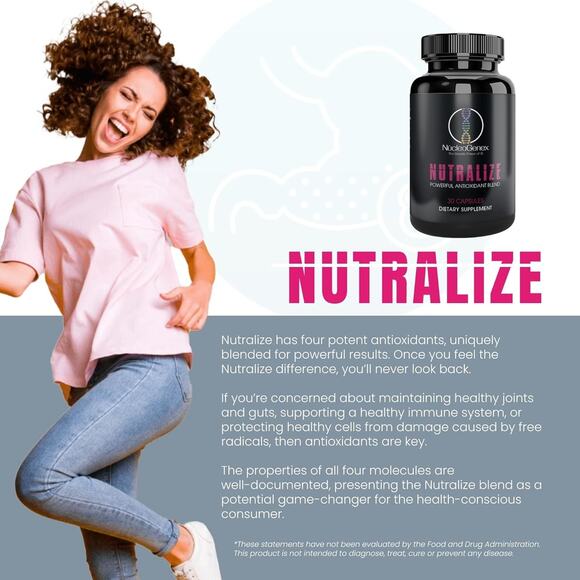 Nutralize - The Key to Supporting a Healthy Aging Process and Immune (2-Pack) - Picture 6 of 7